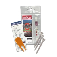 Golfers Single-Use Breathalyzer with Custom Printed Insert