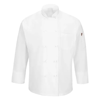 Chef Designs Mimix™ Ten Knot Button Chef Coat with Oilblok... from ASI 84358...