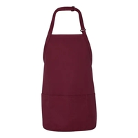 Short premium bib apron. Blank product.... from ASI 84358 S&S Activewear