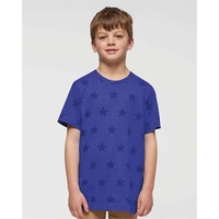 Code Five Youth Star Print Tee... from ASI 84358 S&S Activewear