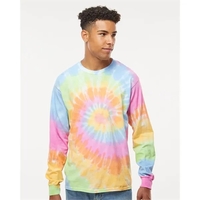 Colortone Tie-Dyed Long Sleeve T-Shirt... from ASI 84358 S&S Activewear