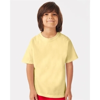 ComfortWash by Hanes Garment Dyed Youth Short Sleeve T-Shirt... from ASI...