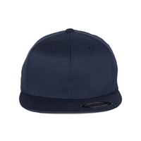 Fitted six panel flat bill baseball cap. Blank.... from ASI 84358 S&S Activewear