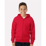 Gildan Youth Heavy Blend™ Full-Zip Hooded Sweatshirt