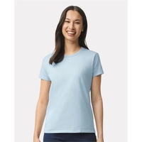 Women's 6.1 oz 100% cotton, pre-shrunk classic fit t-shirt. Blank product.......