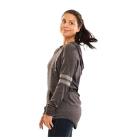 Holloway Women's Triblend Hooded Long Sleeve T-Shirt... from ASI 84358 S&S...