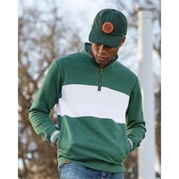 Holloway Ivy League Fleece Colorblocked Quarter-Zip Sweat...... from ASI...