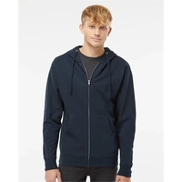 8.5 oz., 80% cotton / 20% polyester full-zip hood sweatshirt. Blank... from...