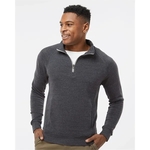 J. America Men's Triblend Quarter-Zip Sweatshirt