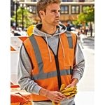 Kishigo Unisex Single Pocket Zipper Mesh Class 2 Vest