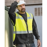 Kishigo Unisex Premium Black Series® FR Black Bottom Mesh...