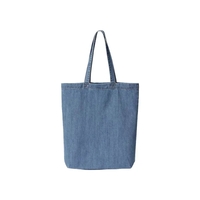 Liberty Bags Cotton Denim Gusseted Tote Bag... from ASI 84358 S&S Activewear