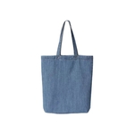 Liberty Bags Cotton Denim Gusseted Tote Bag