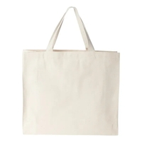 Canvas tote with 14" handles. Blank product.... from ASI 84358 S&S Activewear