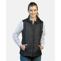 Nautica Women's Harbor Puffer Vest... from ASI 84358 S&S Activewear