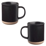 Aurora Speckled Ceramic Coffee Mug, 13.5 oz.