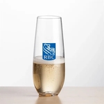 Boston Stemless Flute - Imprinted