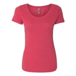 Next Level Women's Triblend Scoop Neck T-Shirt