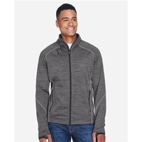 North End Flux Melange Bonded Fleece Jacket... from ASI 84358 S&S Activewear