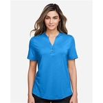 North End Women's JAQ Snap-Up Stretch Performance Polo