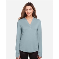 North End Women's JAQ Snap-Up Stretch Performance Pullover... from ASI 84358...