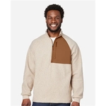 North End Men's Aura Sweater Fleece Quarter-Zip Pullover