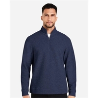 North End Spirit Textured Quarter-Zip Pullover... from ASI 84358 S&S Activewear