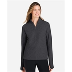 North End Women's Spirit Textured Quarter-Zip Pullover