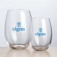 The Carlita stemless collection has an ultra-modern shape that does...