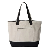 18.6L Canvas Zipper Tote... from ASI 84358 S&S Activewear