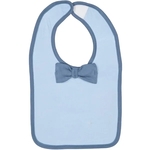 Rabbit Skins Infant Baby Rib Bow Tie Bib