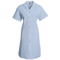 Short sleeve dress made with performance poplin material and had two... from...