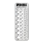 Stainless Steel Drill Gauge