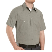Premium Short Sleeve Work Shirt Long Sizes... from ASI 84358 S&S Activewear