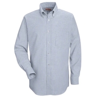 Oxford long sleeve dress shirt made of combed cotton / polyester... from ASI...