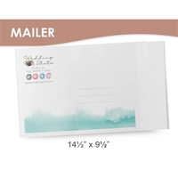 9 1/2" x 14 1/2" Peel and Seal White Kraft Paper... from ASI 45795 Colorguppy...