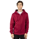 Threadfast Apparel Unisex Fleece Full-Zip Hooded Sweatshirt