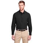 UltraClub Men's Bradley Performance Woven Shirt