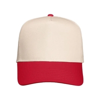 5-panel twill cap. Blank product.... from ASI 84358 S&S Activewear