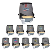 Bamboo Lunch Box Backpack Set