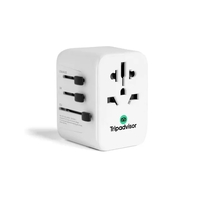 An advanced international adapter capable of meeting all your overseas...