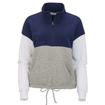 Fleece Colorblock Quarter Zip