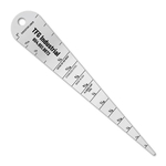 Stainless Steel Flange Gap Tool Gauge Measuring 1/16" to 1"
