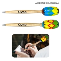 Click pen with a maraca top... from ASI 52710 Lincoln Line