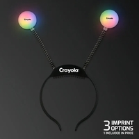 Light Up Bug Antenna Blinky Boppers Headband