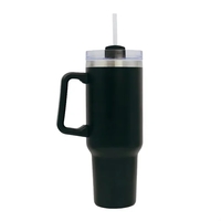 Double Wall Tumbler with Twist Closure, 40 oz.