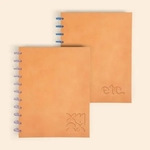 Disc-Bound Journal - Debossed Leather - Large