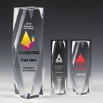 2" Thick Obelisk Acrylic Award