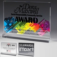 7" x 5 1/2" x 1/2" acrylic award.... from ASI 62660 Innovation Line