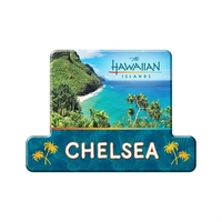 3.5" x 2.5" Geometric Name Badge